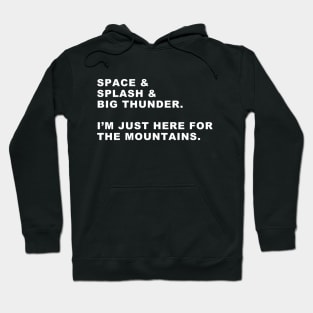 MK Mountains (White Text) Hoodie